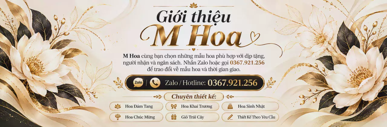 Ảnh bìa Shop hoa tươi Hoàng Mai Hà Nội - Hoa gửi trao, tình ở lại